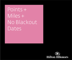 Points + Miles + No Blackout Dates